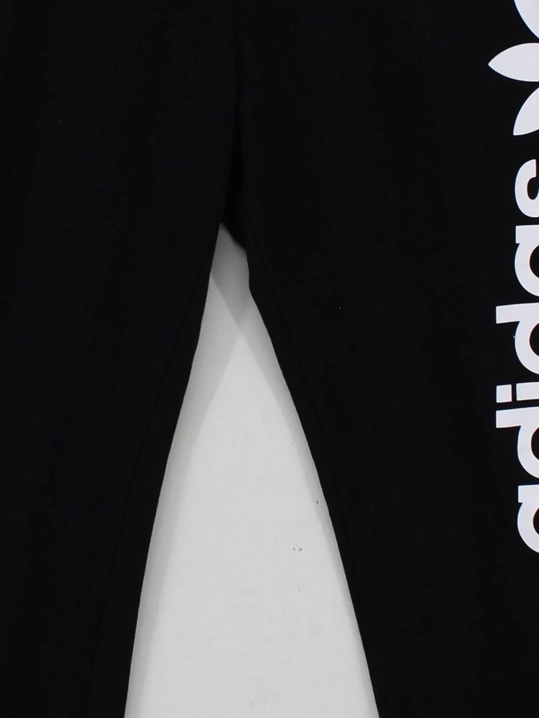 Adidas Men's Sports Bottoms L Black Graphic Cotton with Elastane Sweatpants - Image 3