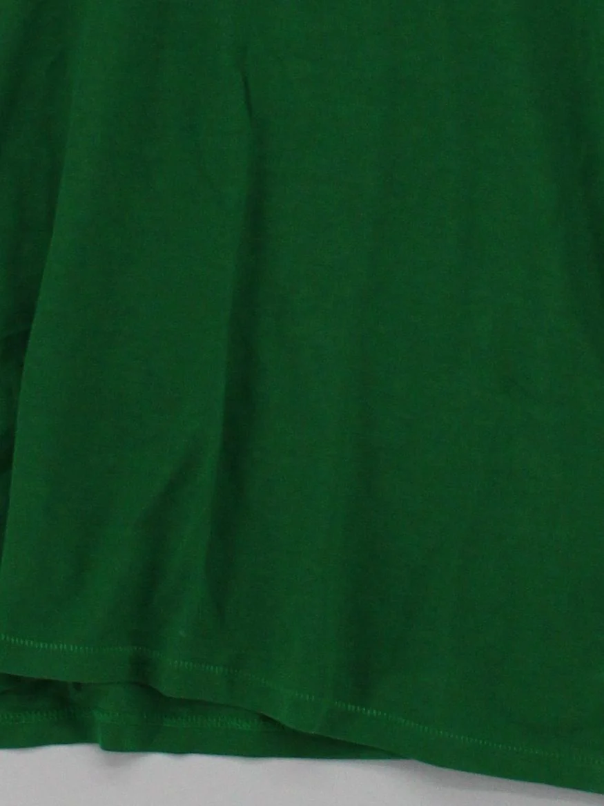 Arket Men's T-Shirt S Green 100% Cotton Basic - Image 4