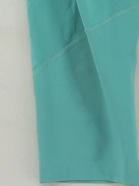 Asics Women's Leggings M Green Nylon with Spandex Capri - Image 4