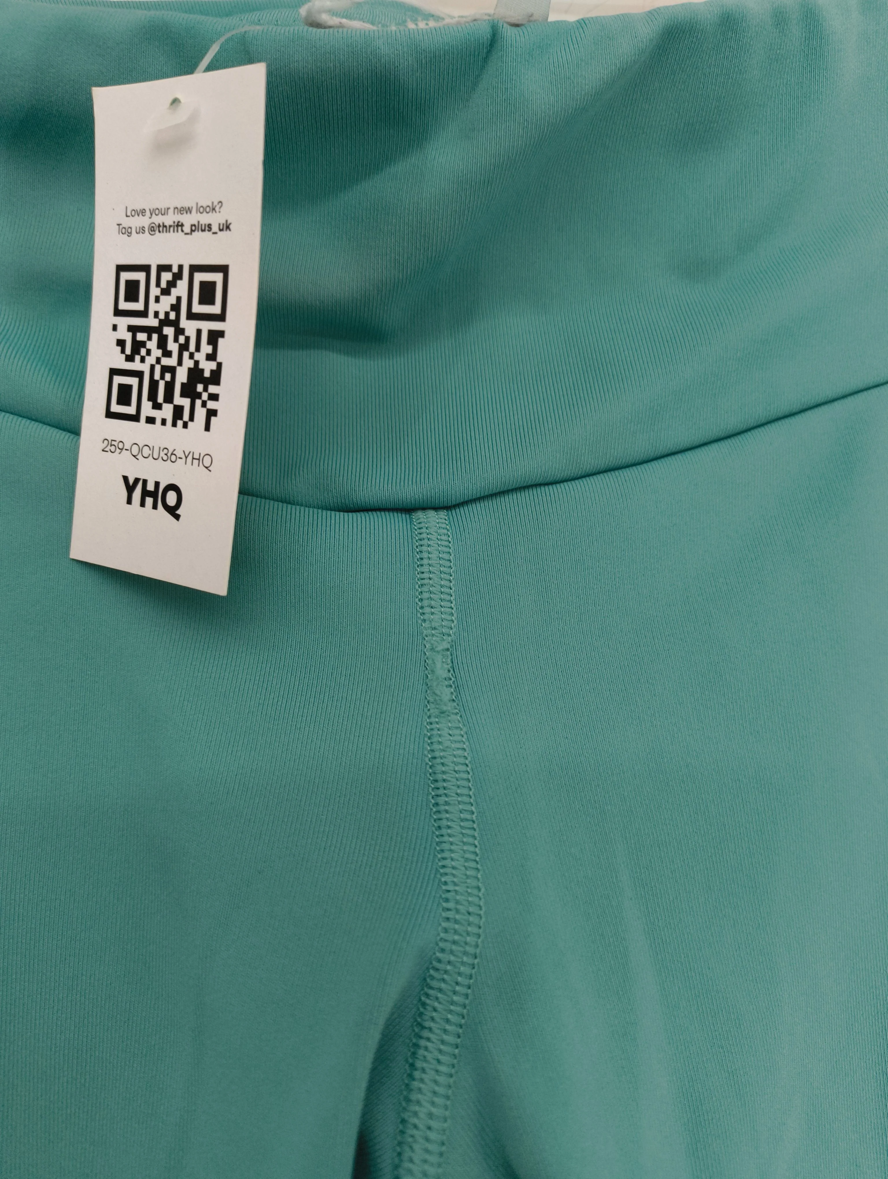 Asics Women's Leggings M Green Nylon with Spandex Capri - Image 5