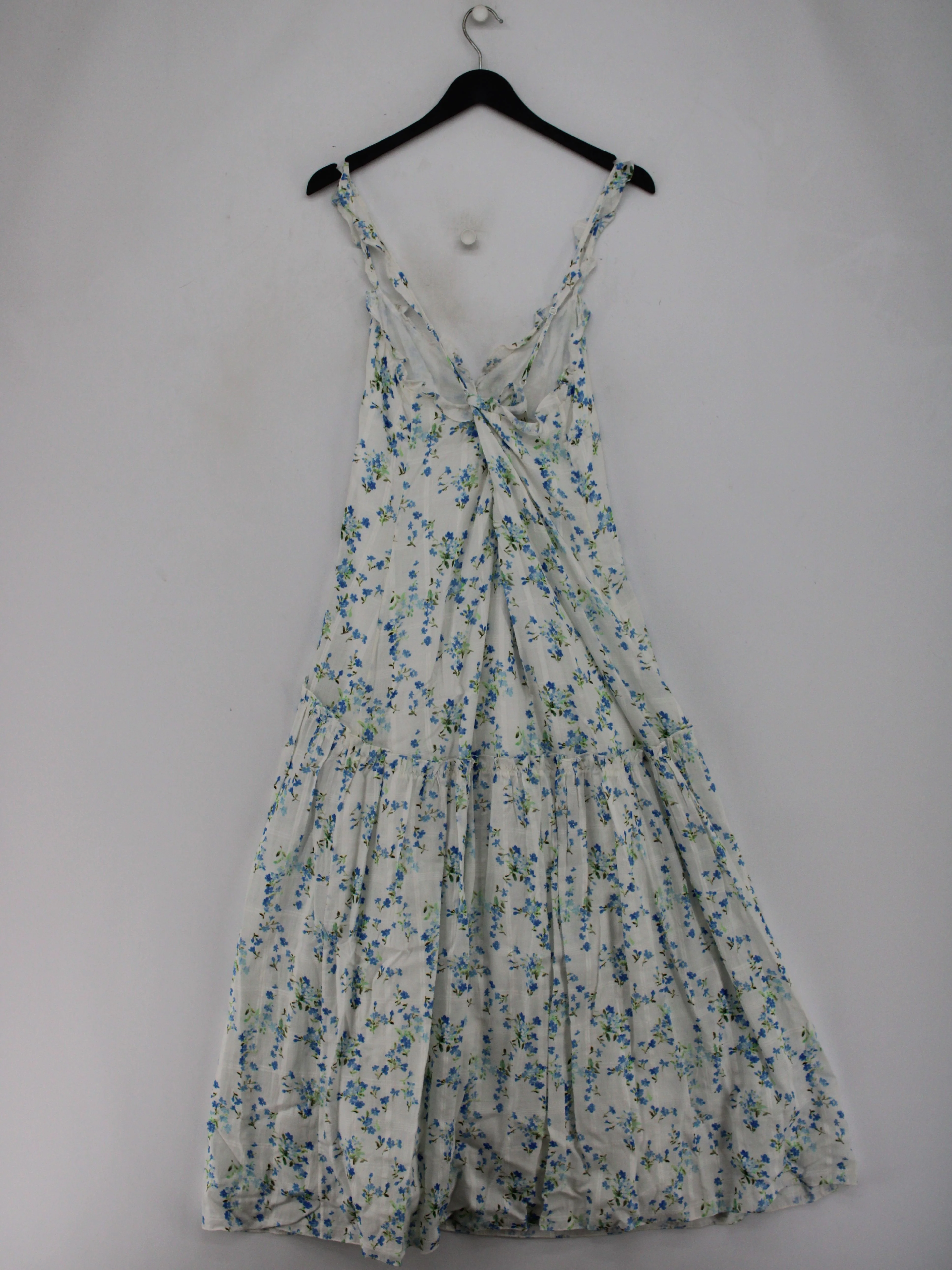 Beulah London A-Line Midi Dress UK8 in White RRP £380 - Image 3