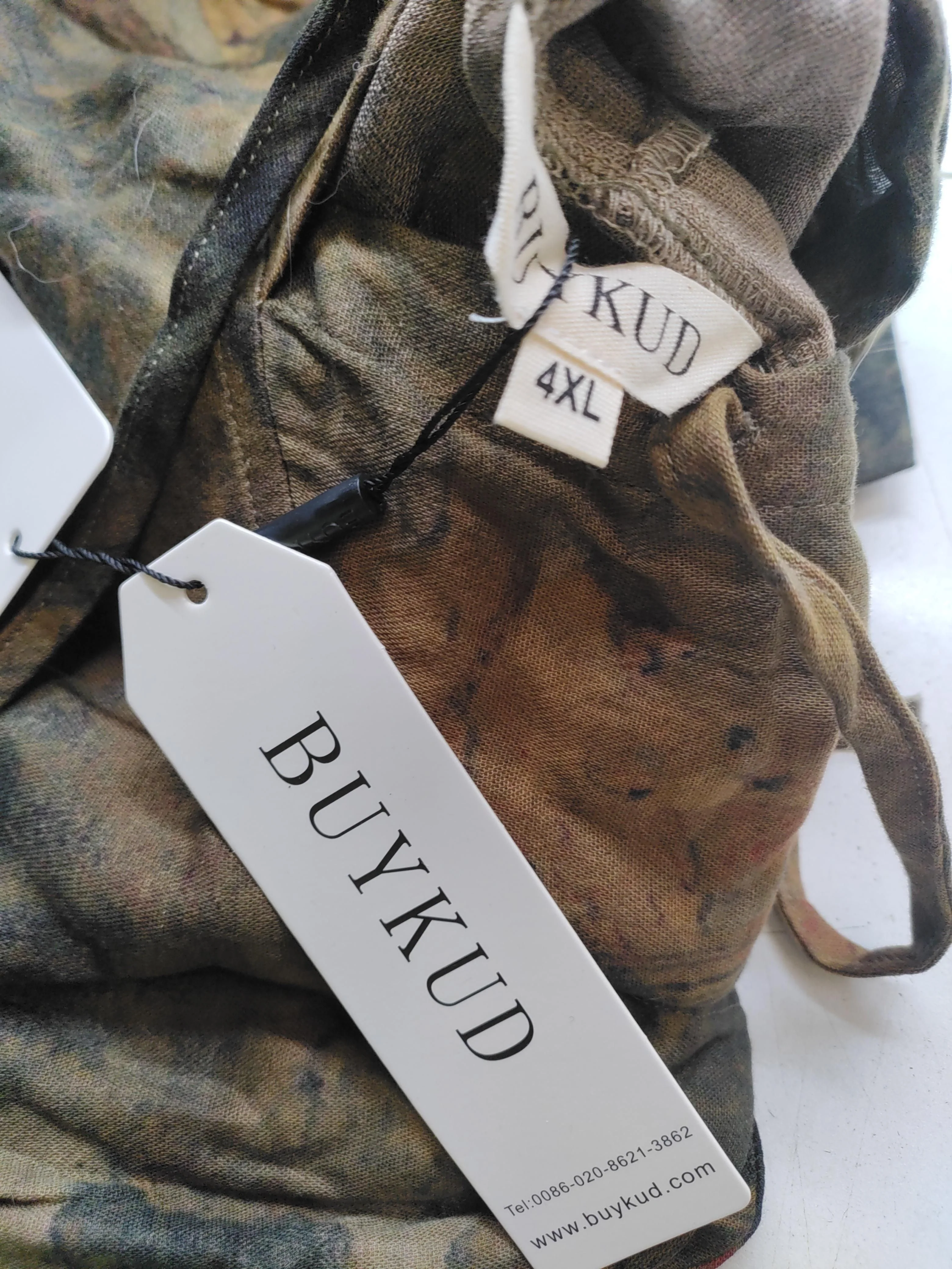 Buykud Men's Hoodie XXXL Multi Graphic Cotton with Rayon Pullover New with tags - Image 6