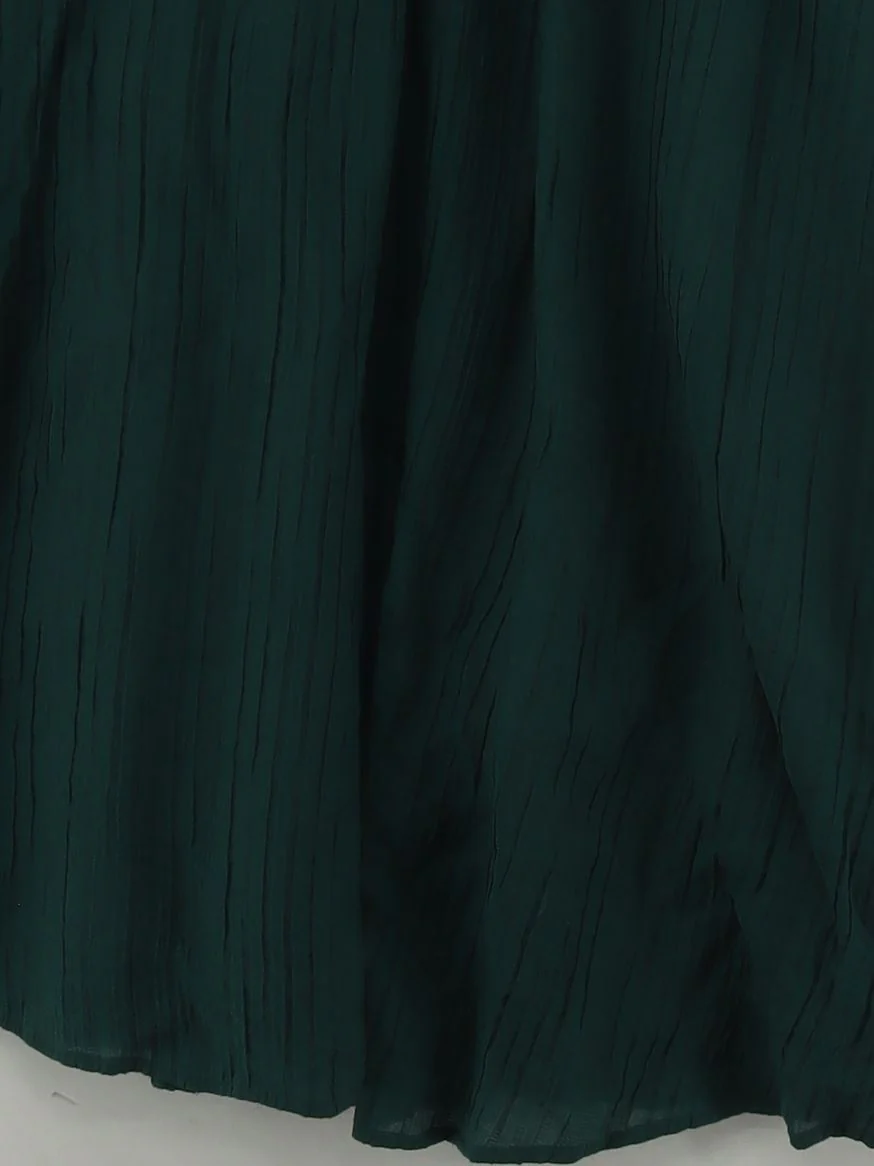 COS T-Shirt Mini Dress in Green - Image 4