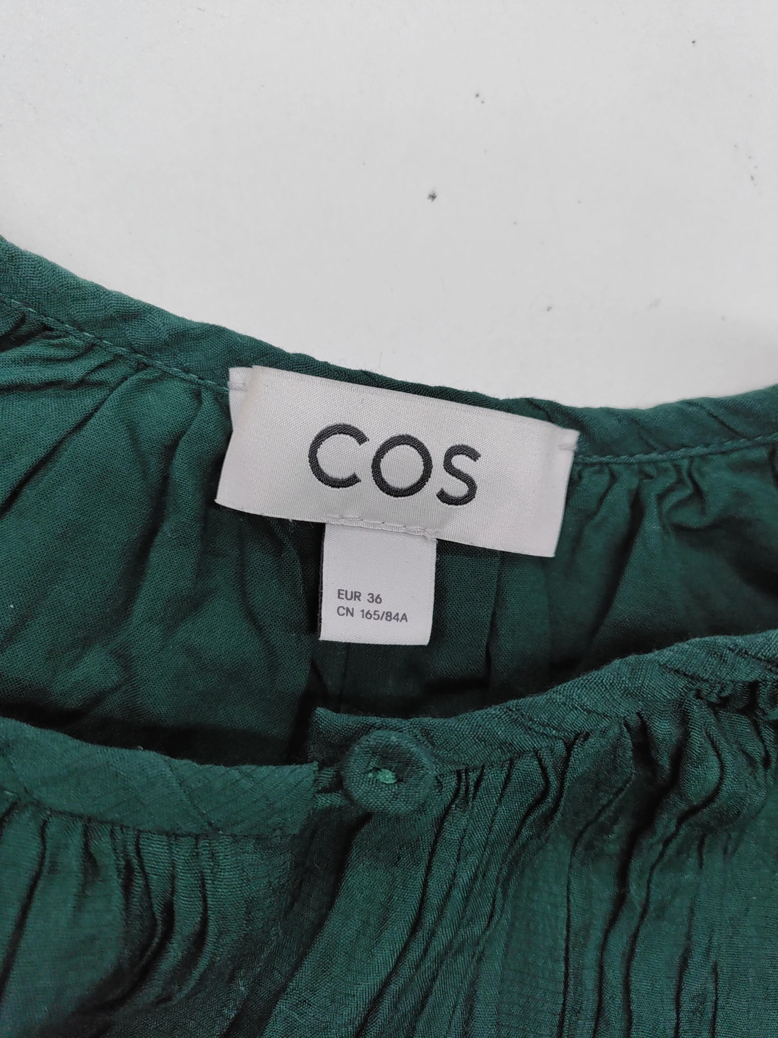 COS T-Shirt Mini Dress in Green - Image 5