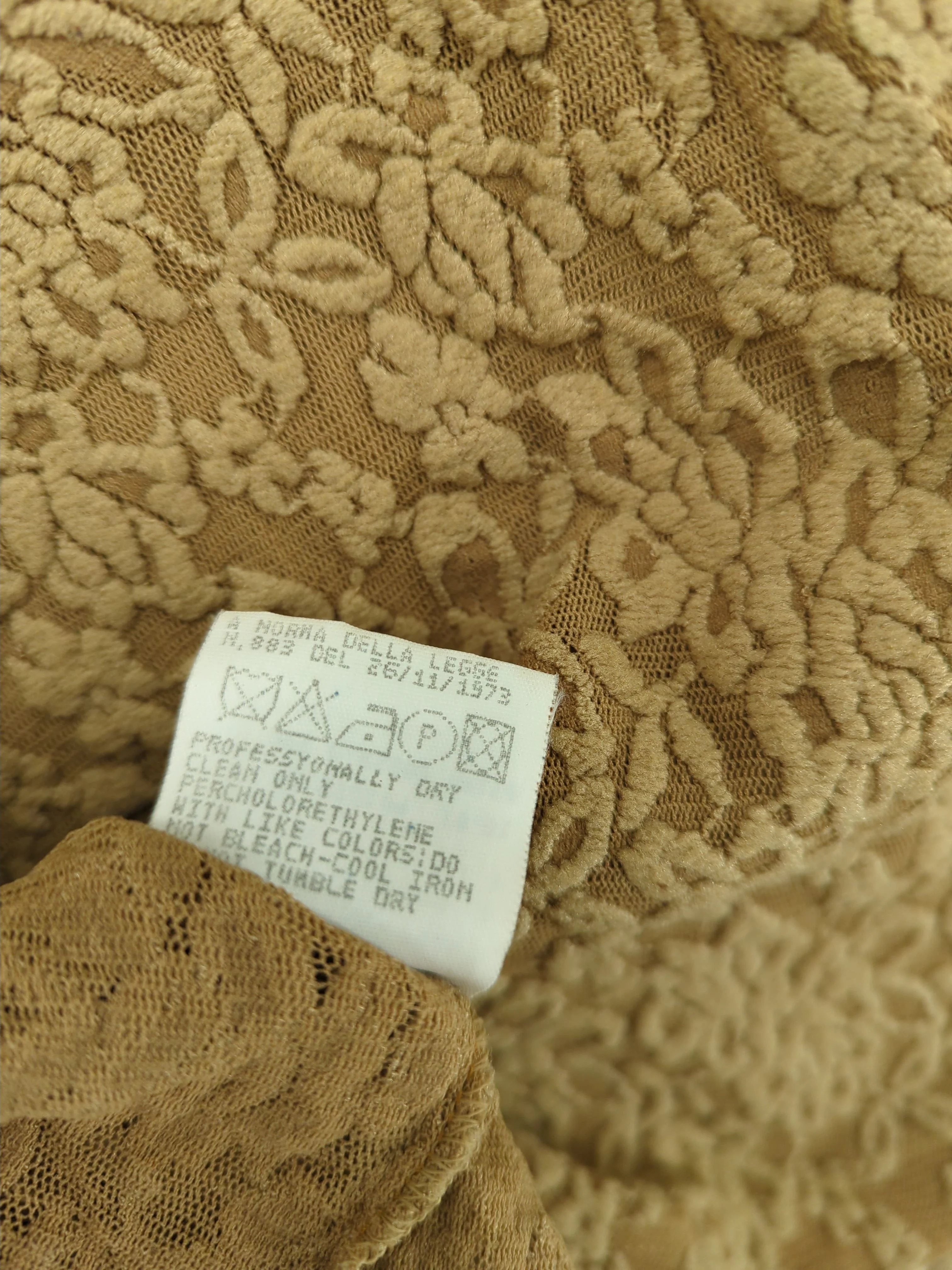 Dolce & Gabbana Women's Top S Tan Polyamide with Nylon Basic - Image 6