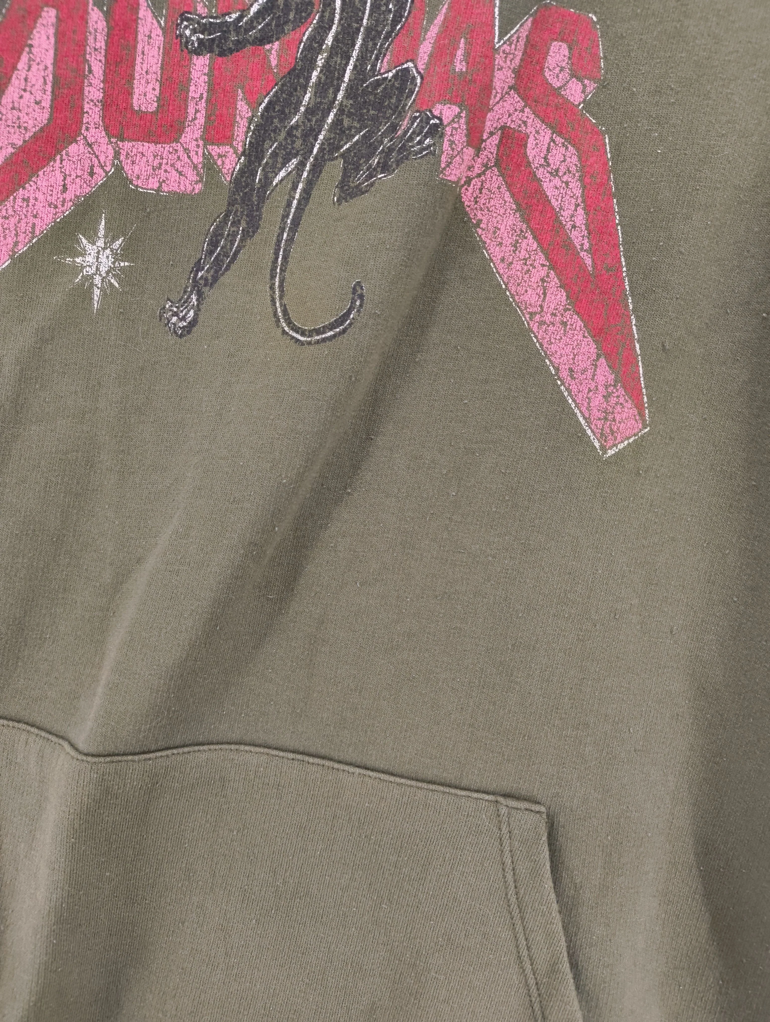 Dundas ( London ) Men's Hoodie L Green Graphic 100% Other Pullover - Image 5