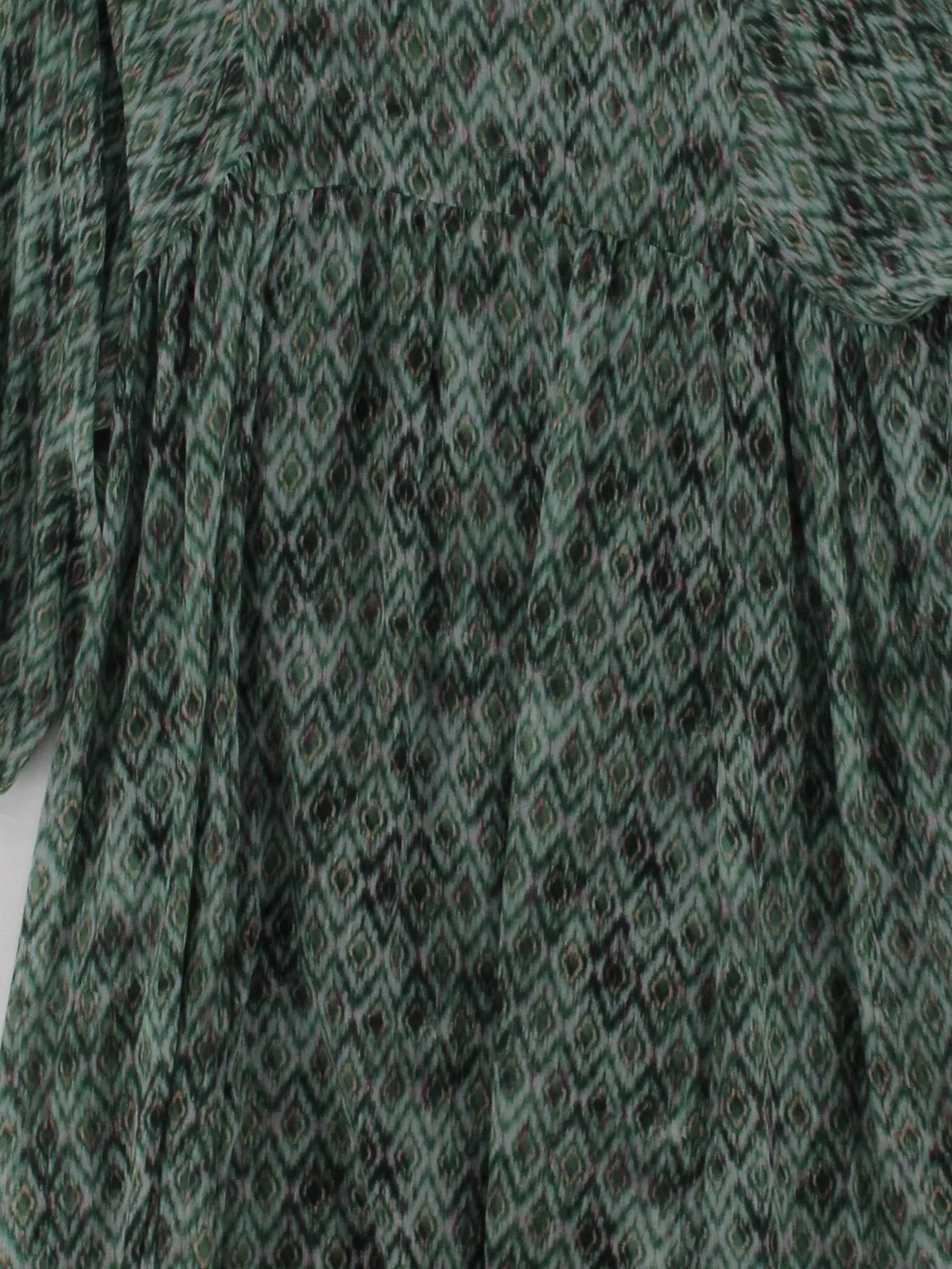 Hush Shirt Midi Dress UK16 in Green RRP £119 - Image 4