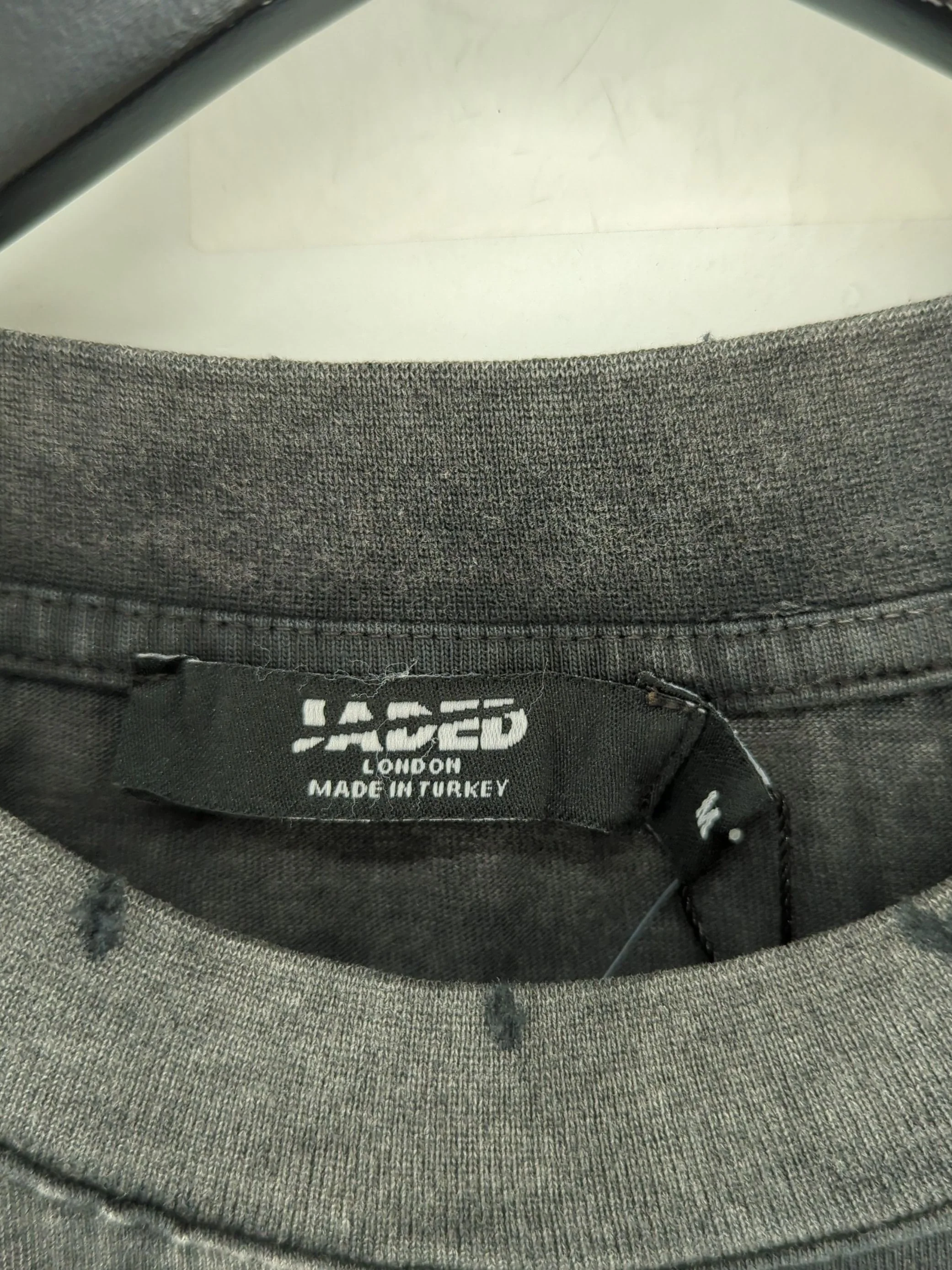 Jaded London Men's T-Shirt M Black Graphic 100% Cotton Basic New with tags - Image 5