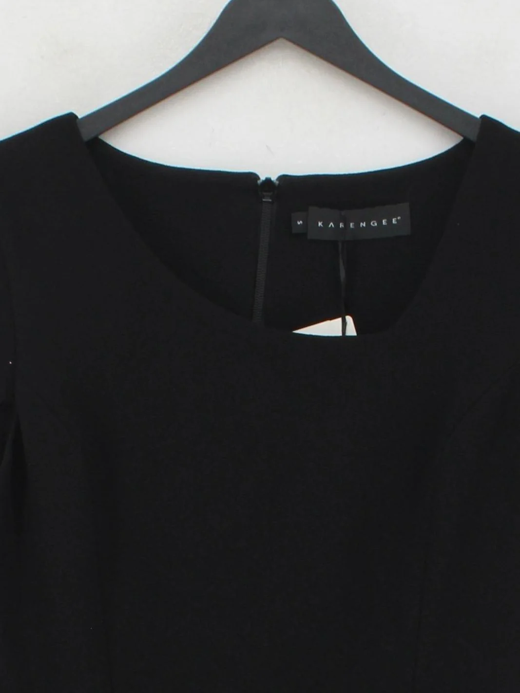 Karen Gee Bodycon Midi Dress S in Black RRP £1350 - Image 4