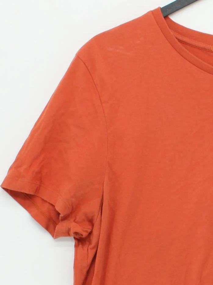 Kin By John Lewis Men's T-Shirt XXL Orange 100% Cotton Basic - Image 4