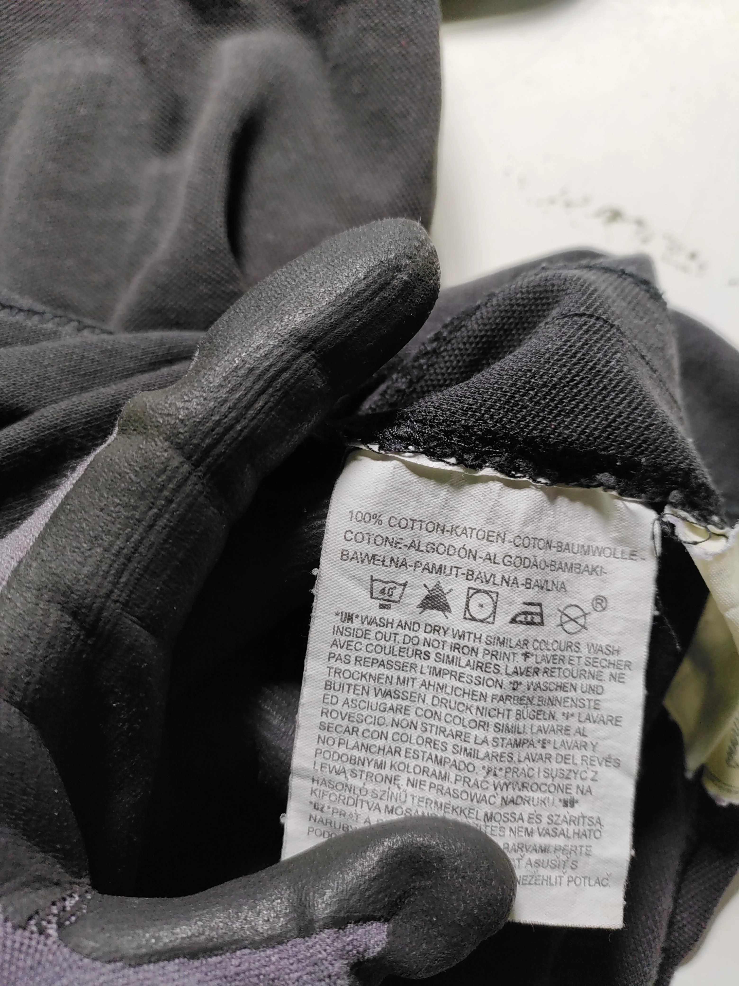 Levi’s Men's Polo XL Black 100% Cotton Basic - Image 6