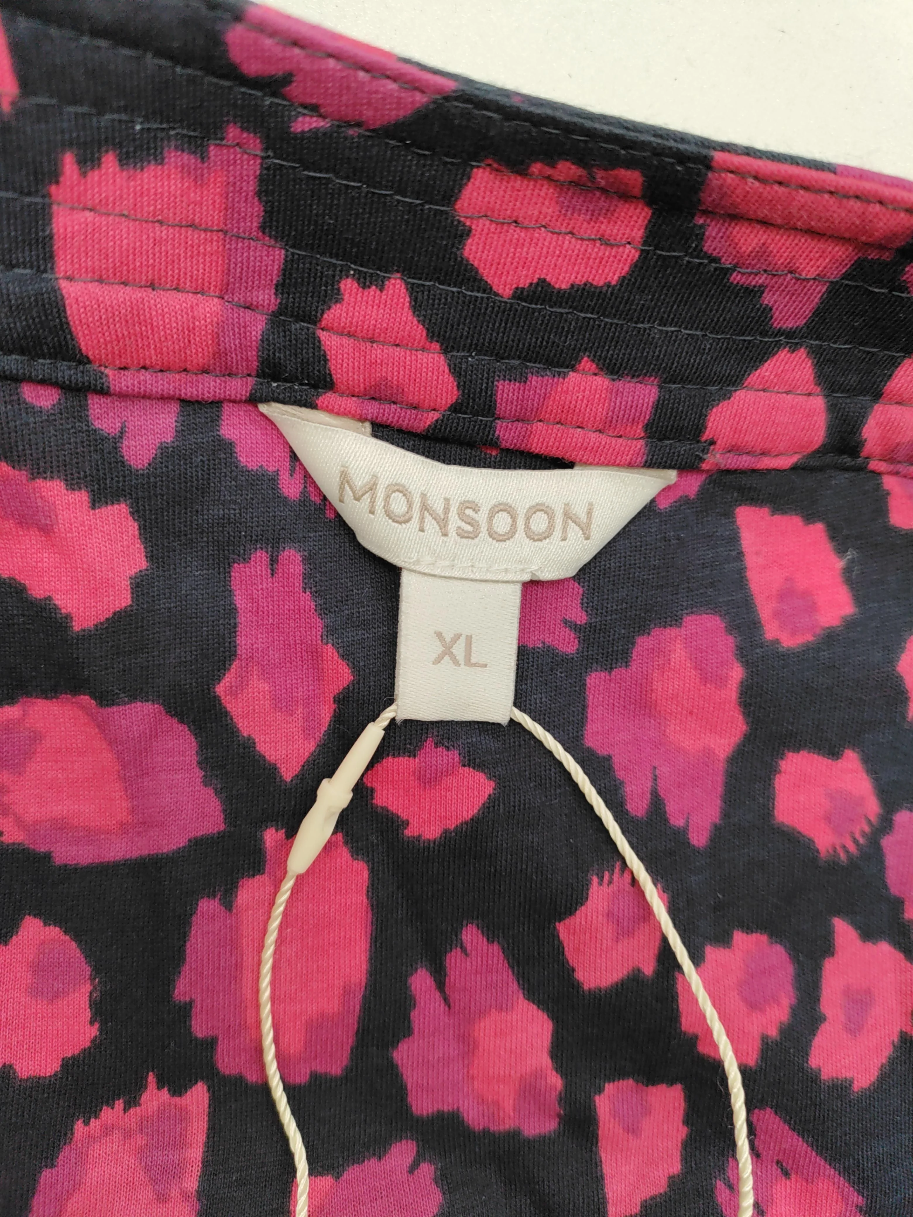 Monsoon Wrap Midi Dress XL in Multi - Image 5