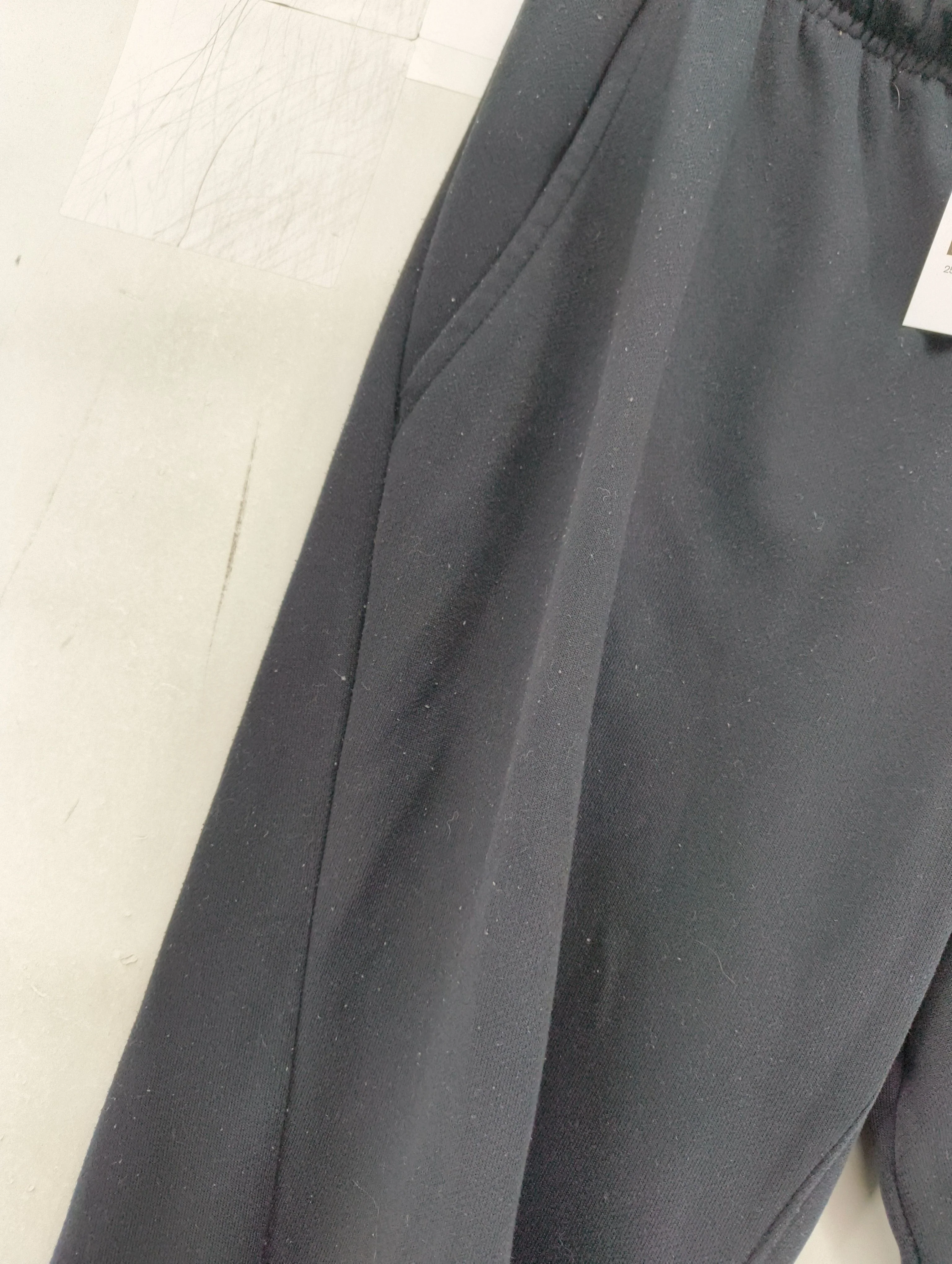 Nike Men's Sports Bottoms M Black 100% Polyester Sweatpants - Image 6