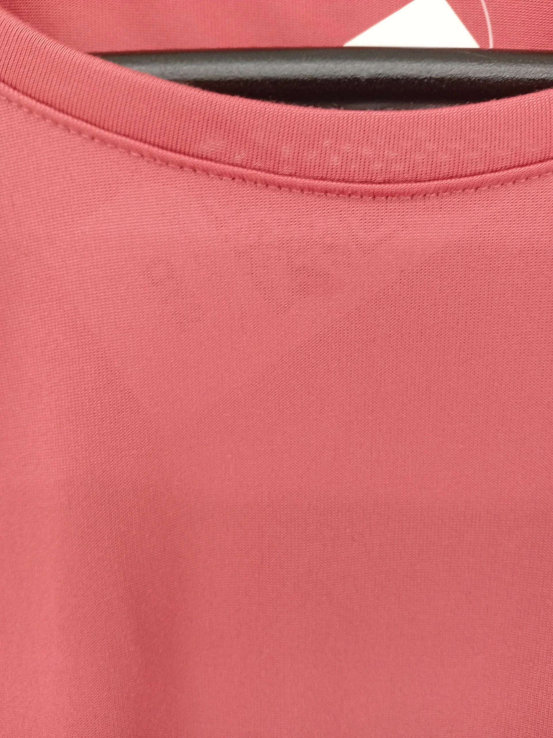 Quechua Men's T-Shirt S Red 100% Polyester Round Neck Basic - Image 5