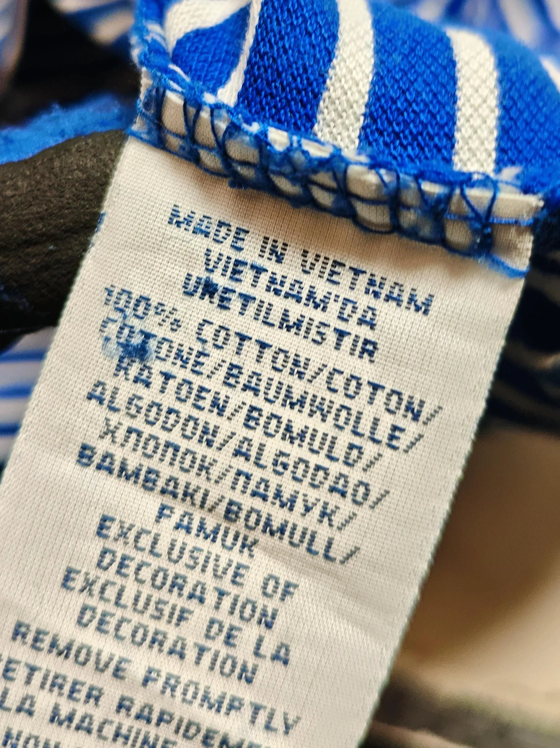 Ralph Lauren Men's Polo M Blue Striped 100% Cotton Basic - Image 6