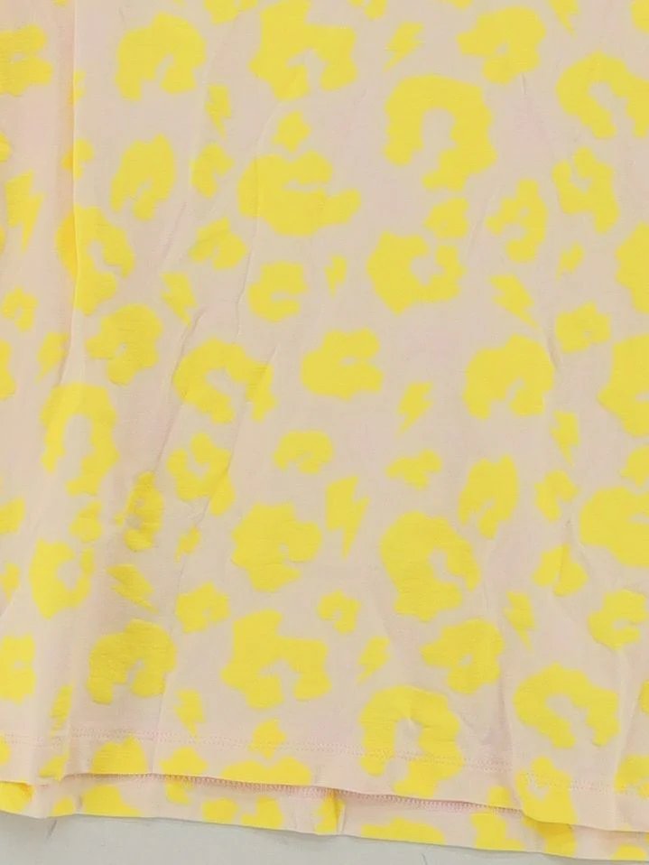 Scamp & Dude Women's T-Shirt M Yellow Viscose with Elastane Basic New with tags - Image 4