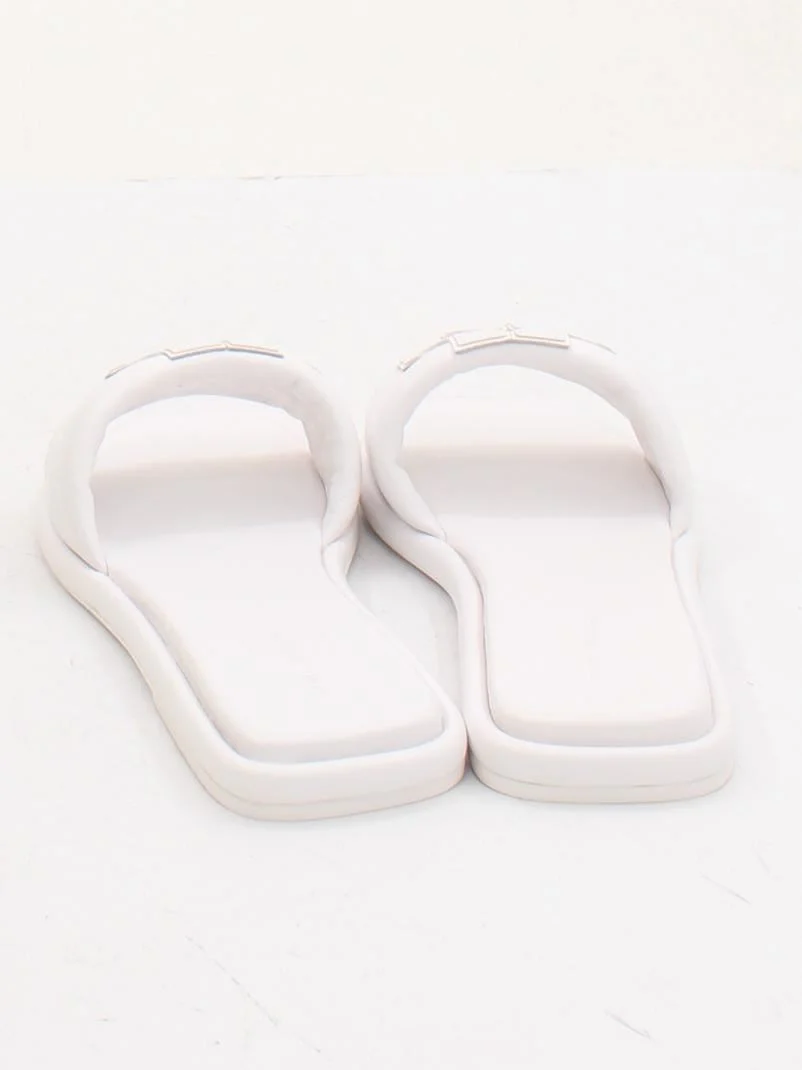 Tory Burch Women's Sandals UK 6.5 White 100% Other Slider - Image 3
