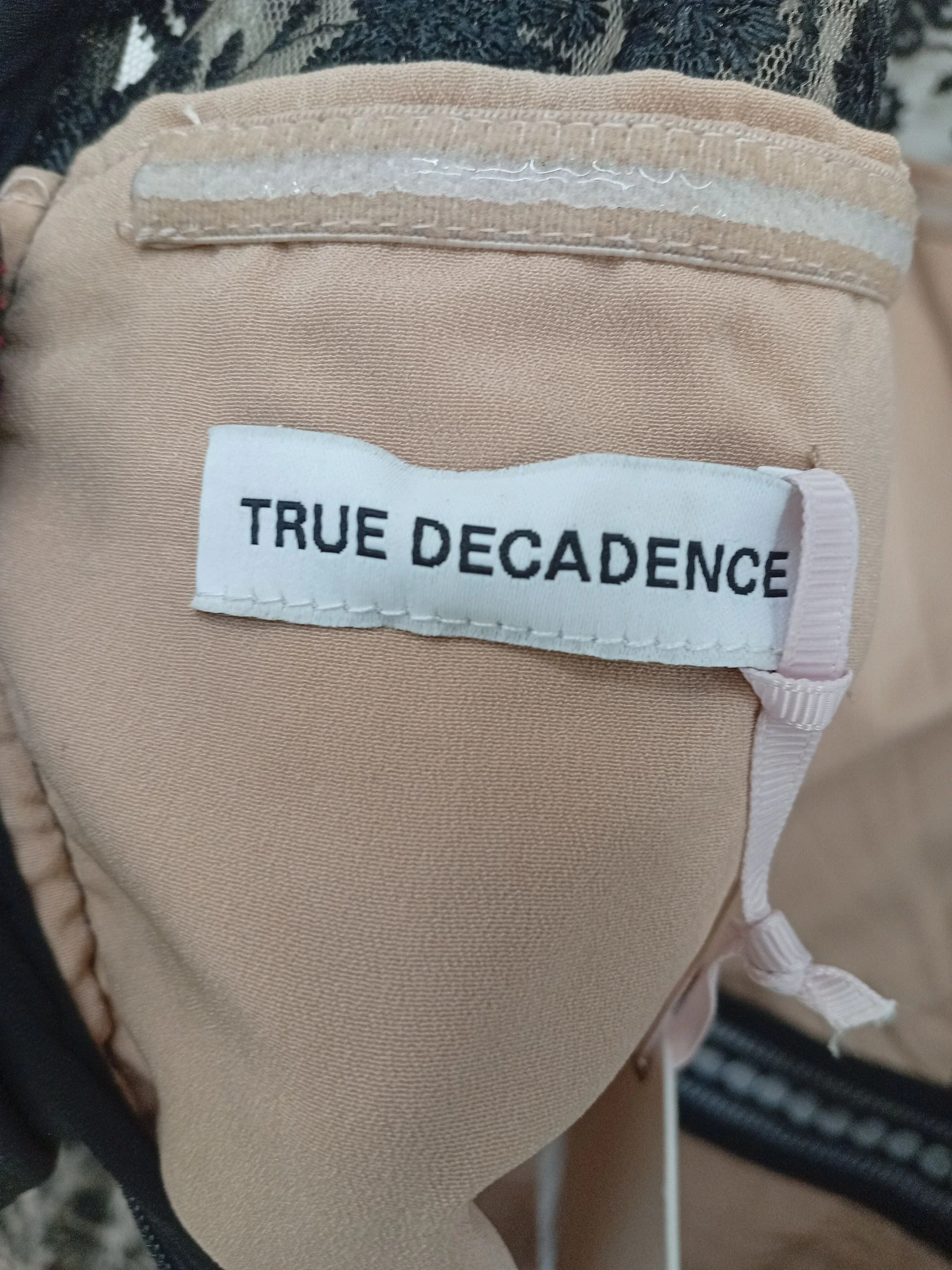 True Decadence Mini Dress S in Black RRP £150 - Image 6