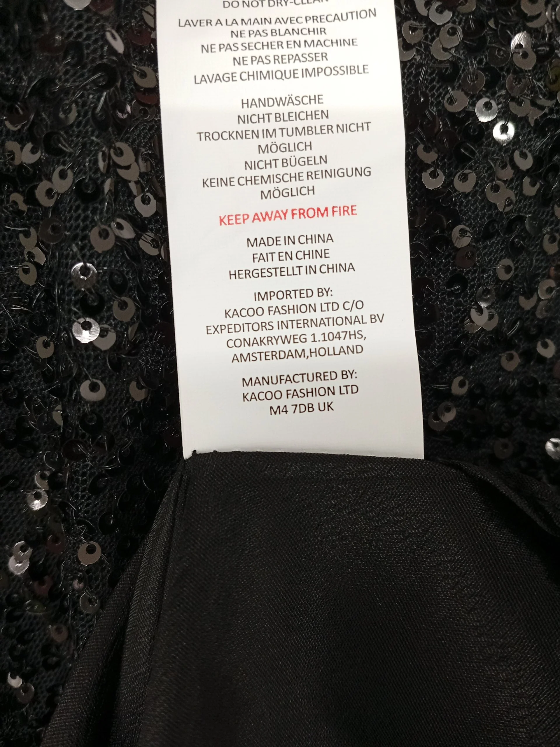 True Decadence Slip Midi Dress UK12 in Black RRP £115 - Image 7