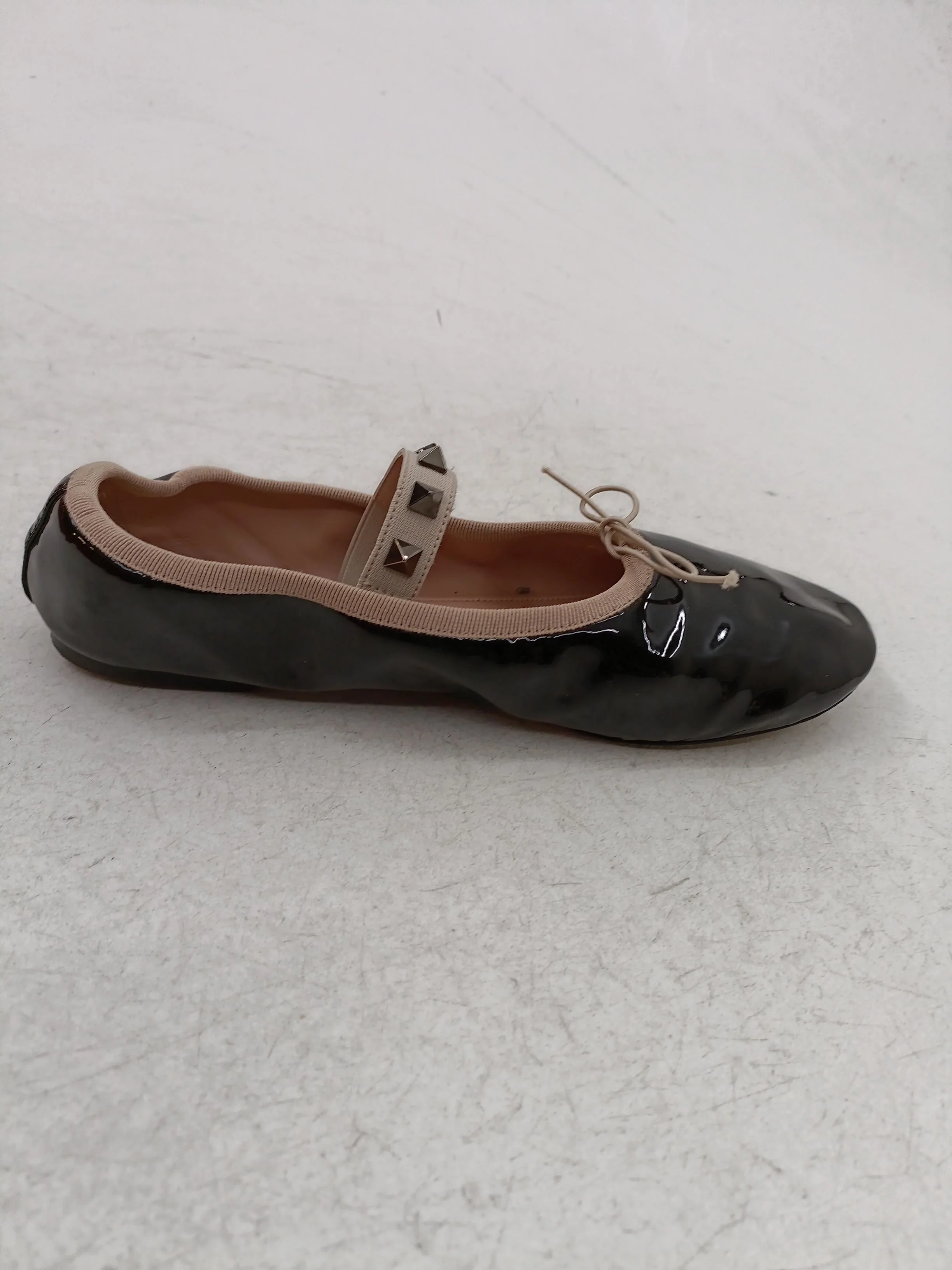 Valentino Women's Flat Shoes UK 3 Black 100% Leather Ballet - Image 5