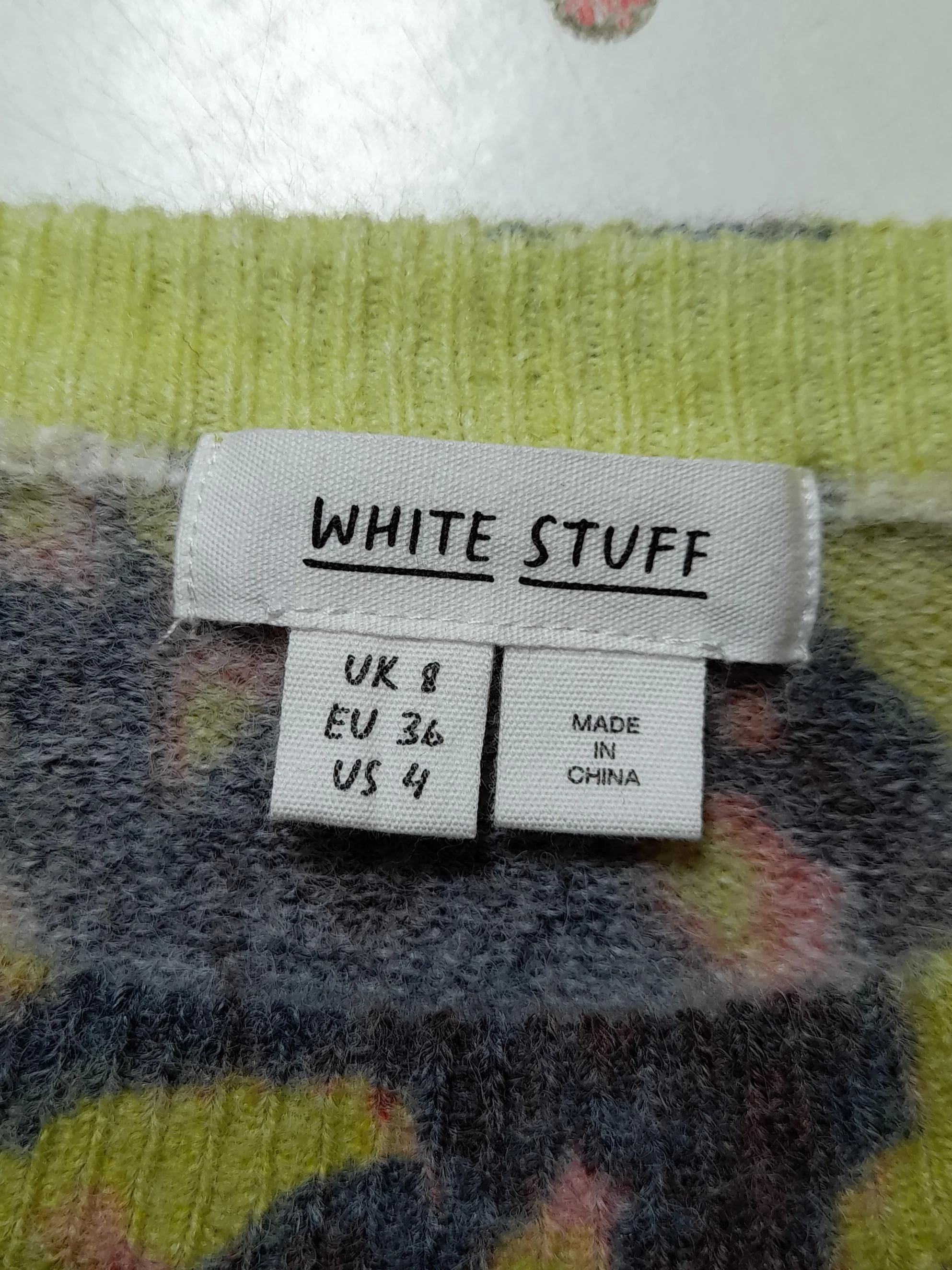 White Stuff Women's Jumper UK 8 Green Wool - Image 5