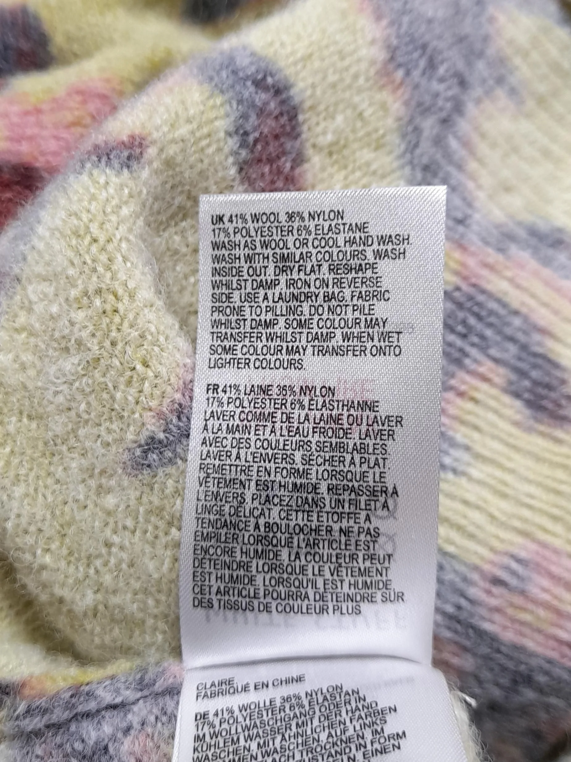 White Stuff Women's Jumper UK 8 Green Wool - Image 6